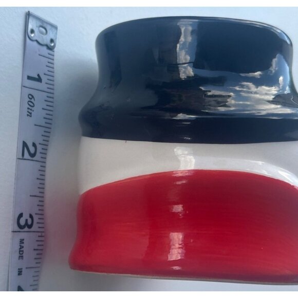 Greenbrier International Christmas Holiday Snowman Ceramic Coffee Tea Mug 12 oz. - Picture 7 of 11